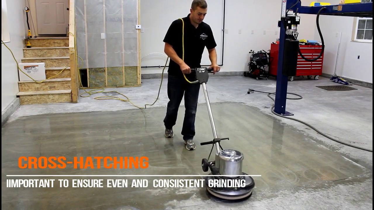 How to Grind Concrete Floor