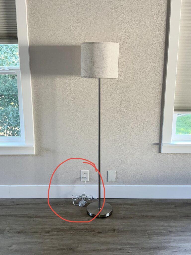 How to Hide Cords on the Floor