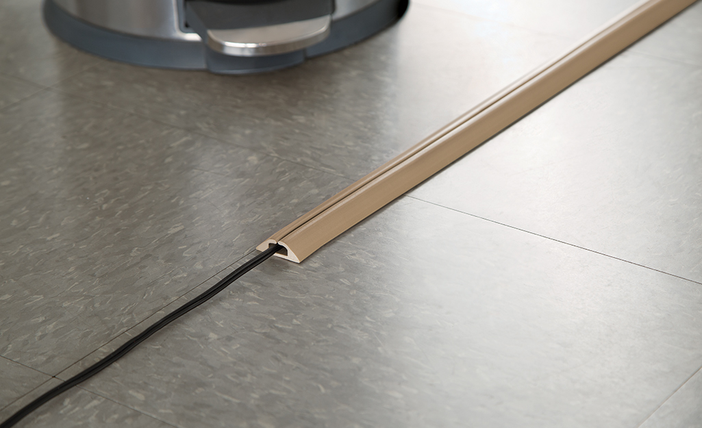 How to Hide Wires on Floor