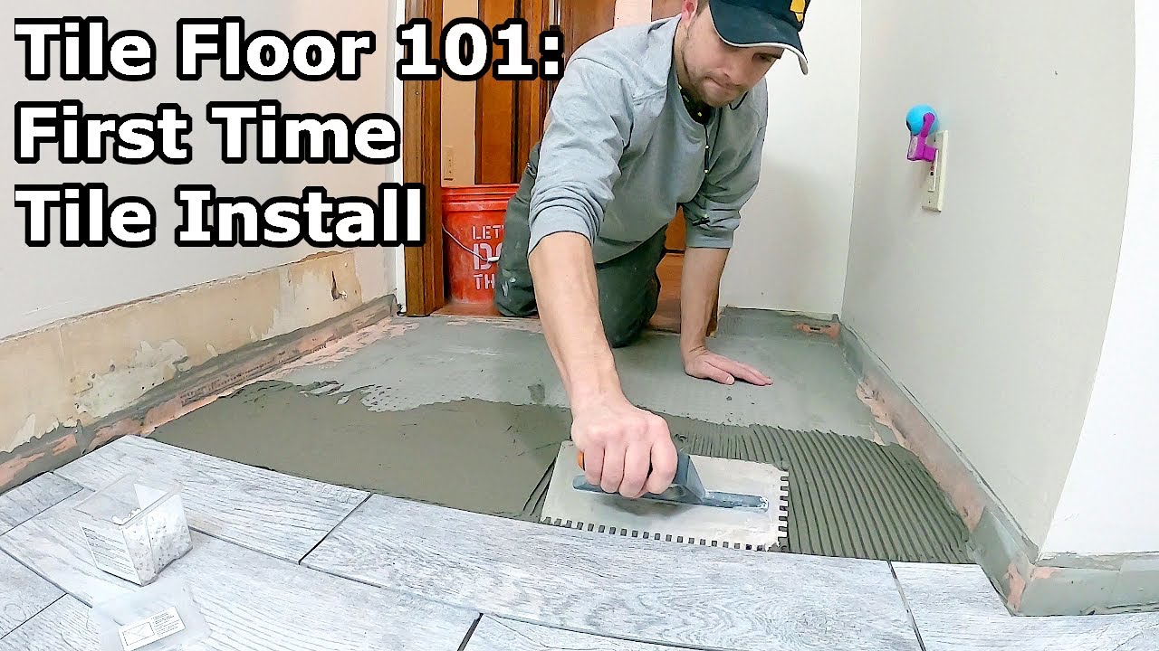How to Install Bathroom Floor Tile