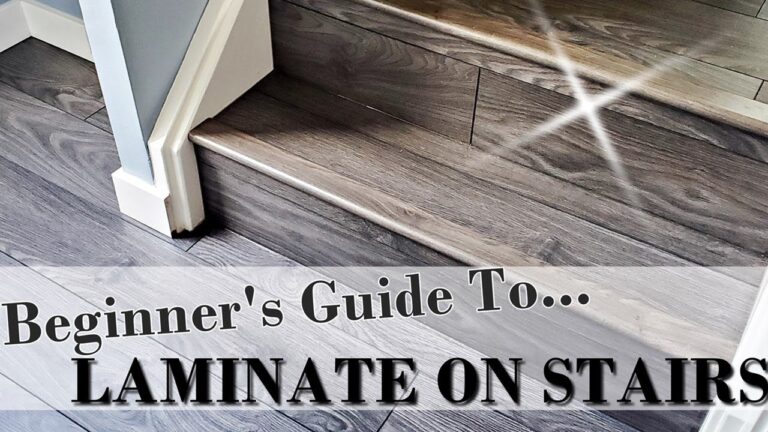 How to Install Laminate Flooring on Stairs