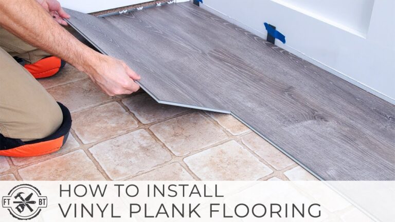 How to Install Lvt Flooring