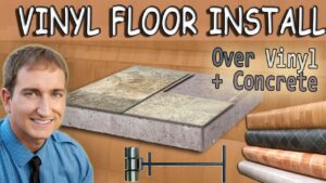How to Install Vinyl Sheet Flooring on Concrete