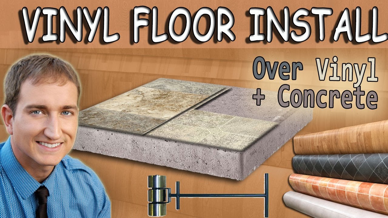 How to Install Vinyl Sheet Flooring on Concrete