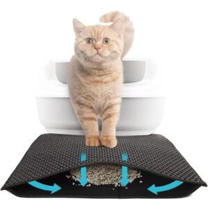 How to Keep Cat Litter off the Floor