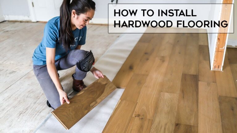 How to Lay down Hardwood Floor
