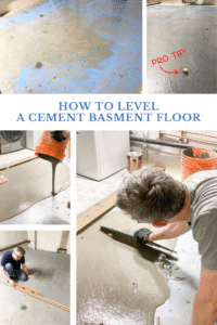 How to Level Basement Floor