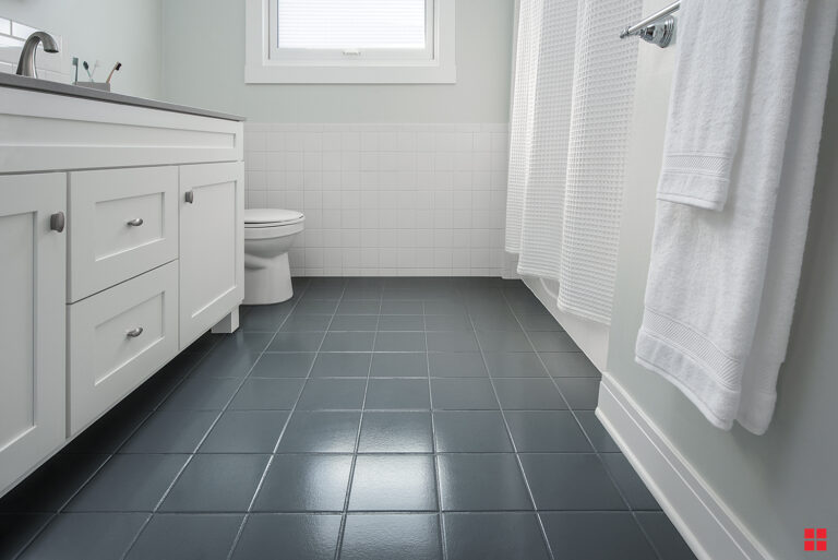 How to Paint Bathroom Floor Tiles