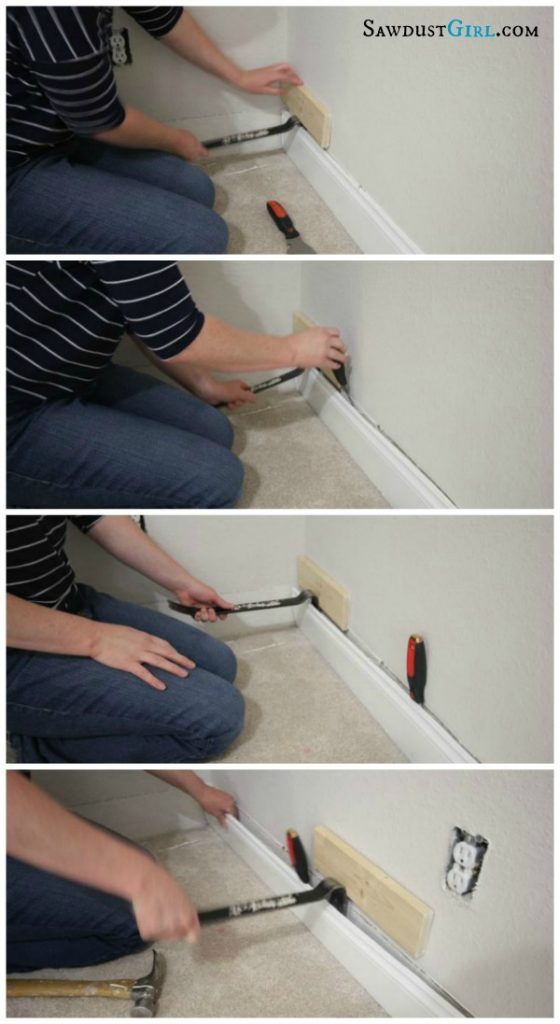 How to Remove Floor Molding