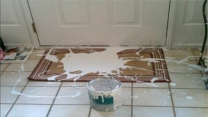 How to Remove Paint from Floor Tiles