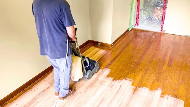 How to Sand And Refinish Hardwood Floors