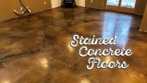 How to Stain Concrete Floor
