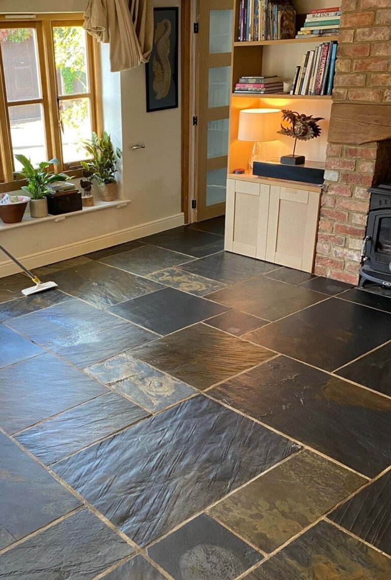How to Wash Slate Floors
