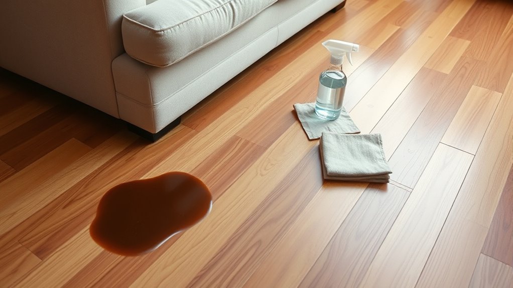identify flooring type first