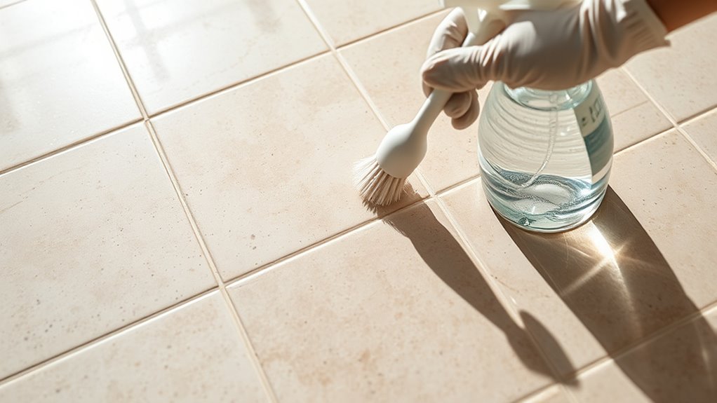 identify grout type first