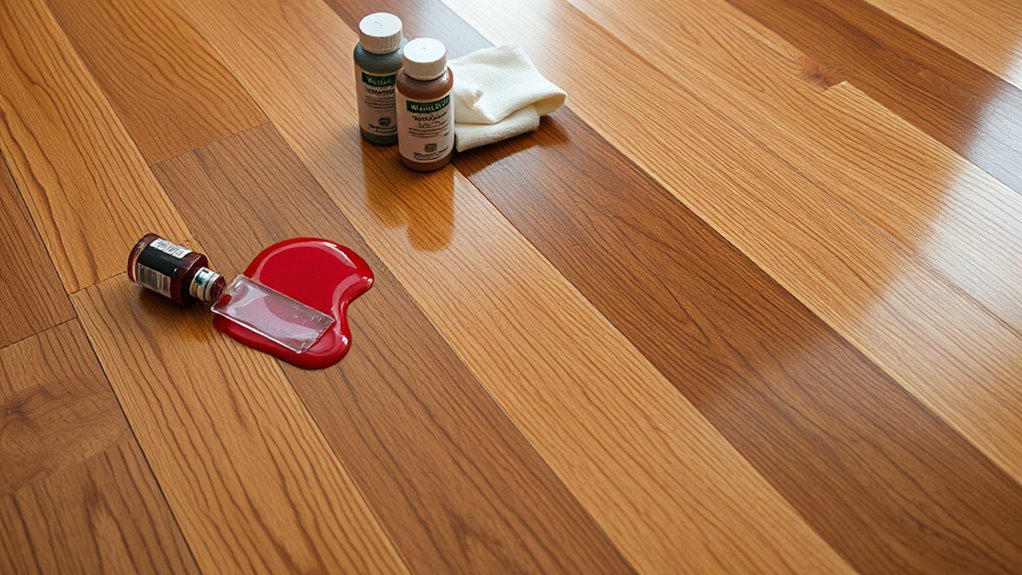 identifying hardwood floor finishes