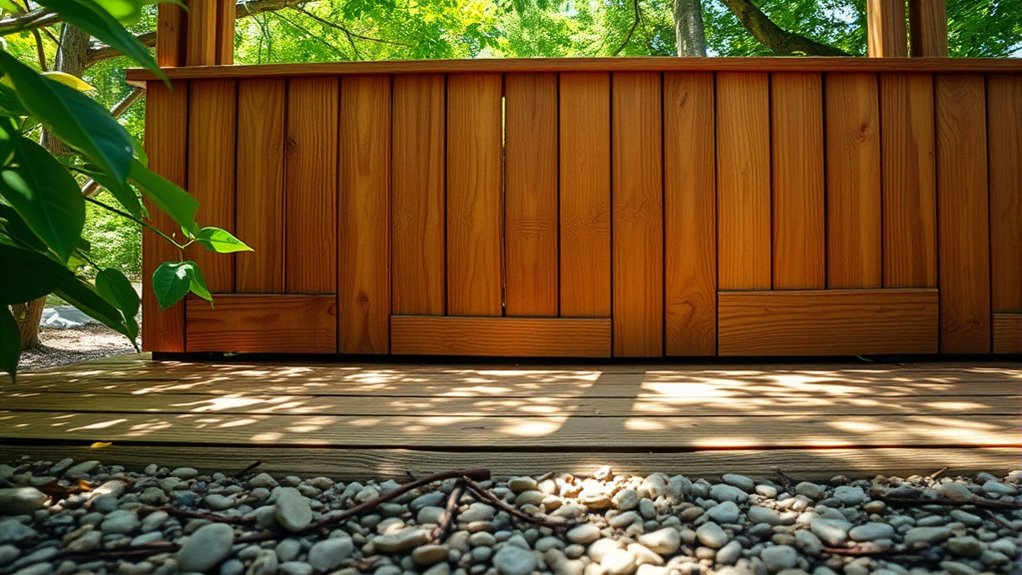 insect deterring floor materials