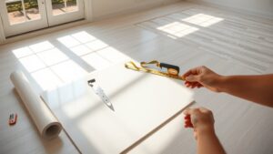install vinyl floor tiles