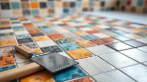 installing shower floor tile