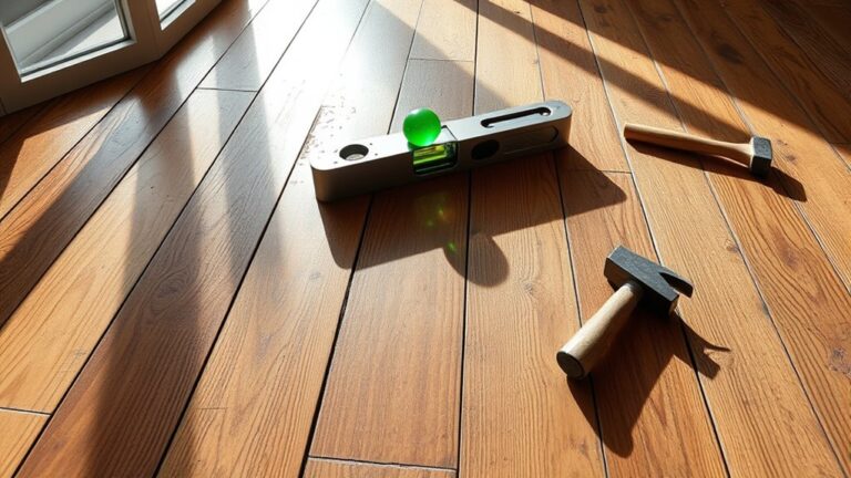 leveling an uneven floor