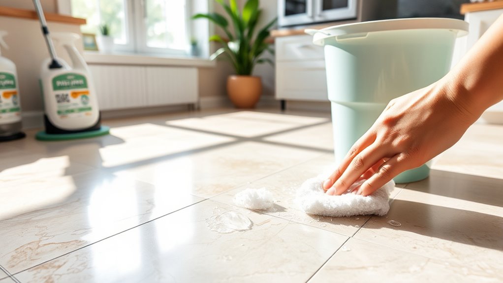 maintain and protect stone floors