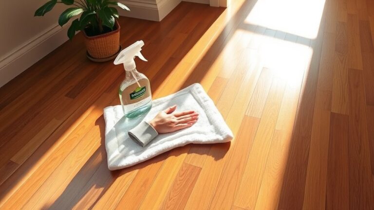 make hardwood floors shine