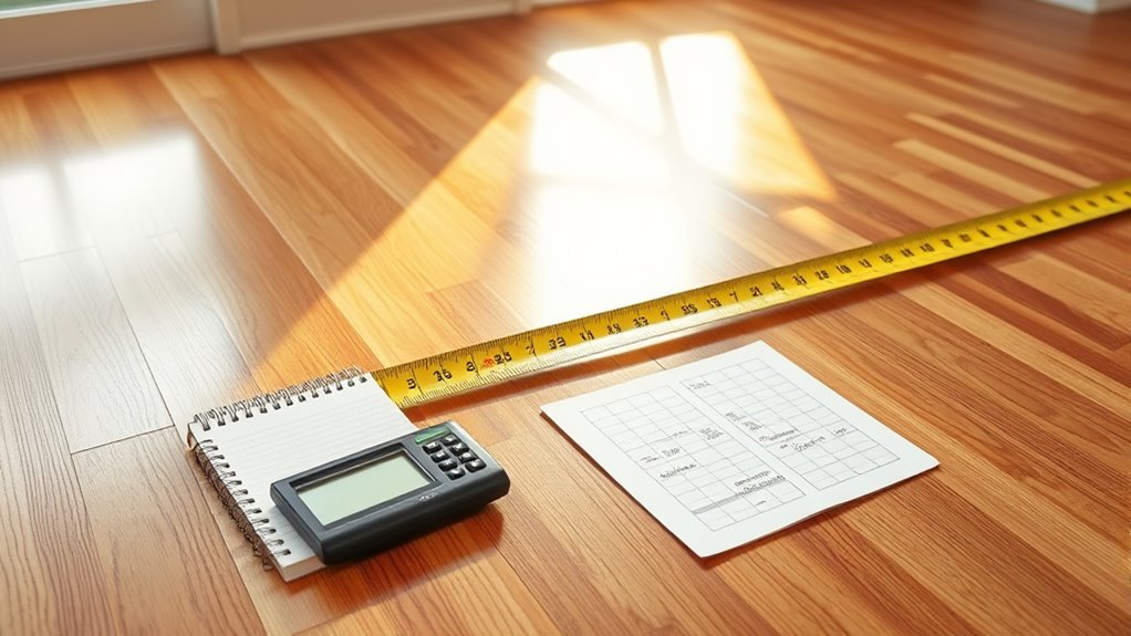 measure accurately for flooring