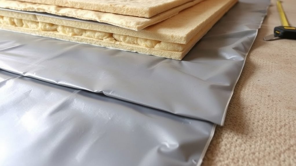 moisture protection and insulation