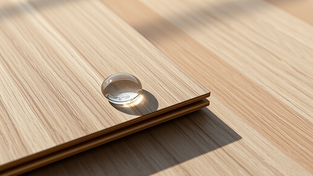 moisture resistant hybrid flooring