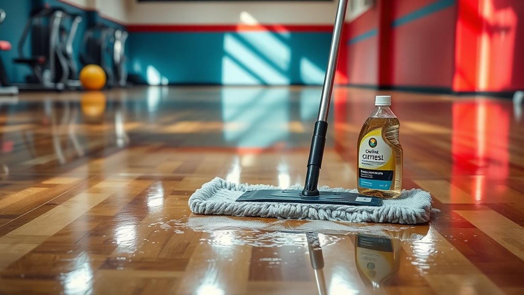 mop disinfect change water