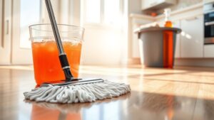 mopping laminate floor solutions
