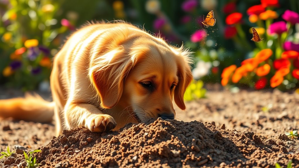 natural canine digging instincts