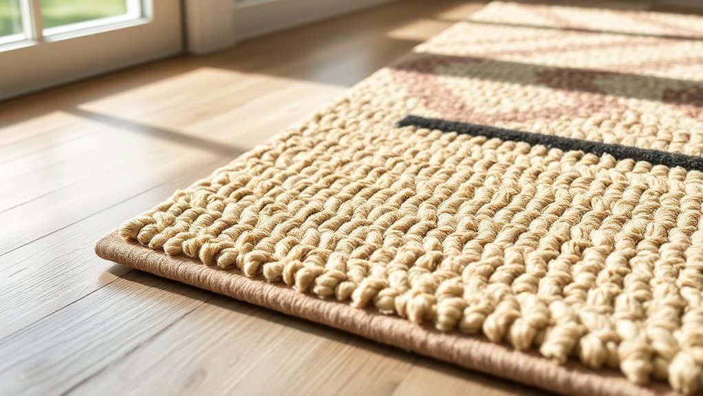 natural fiber rug pads