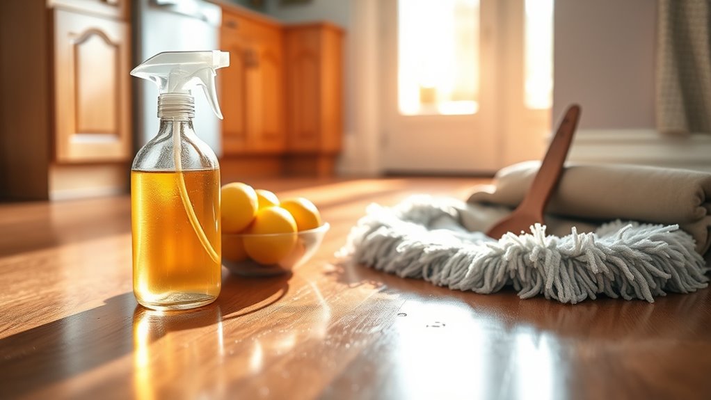 natural hardwood floor cleaners