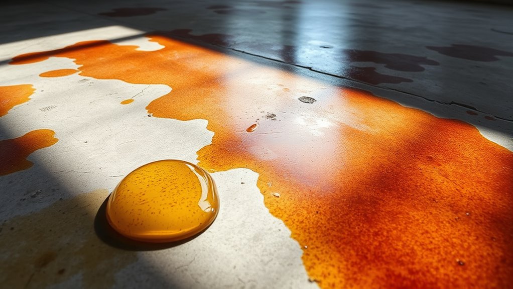 oil stain assessment guide