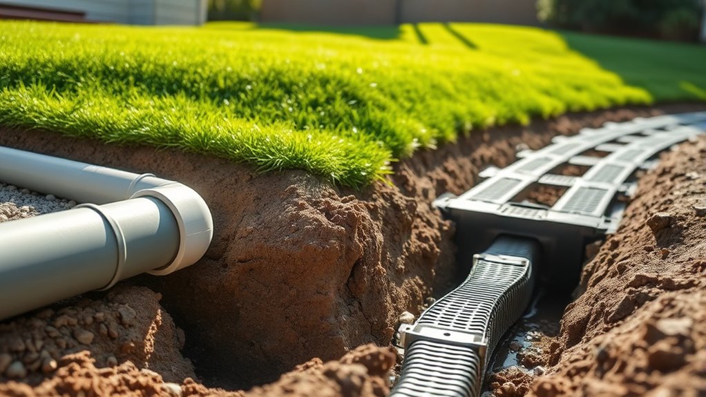 optimize exterior drainage systems