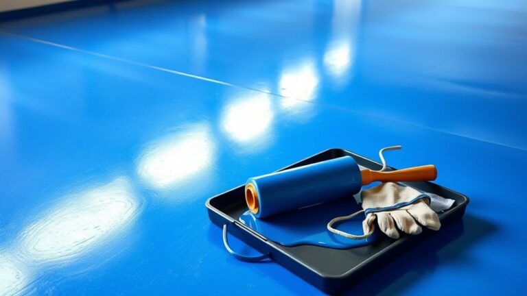 painting garage floor tips