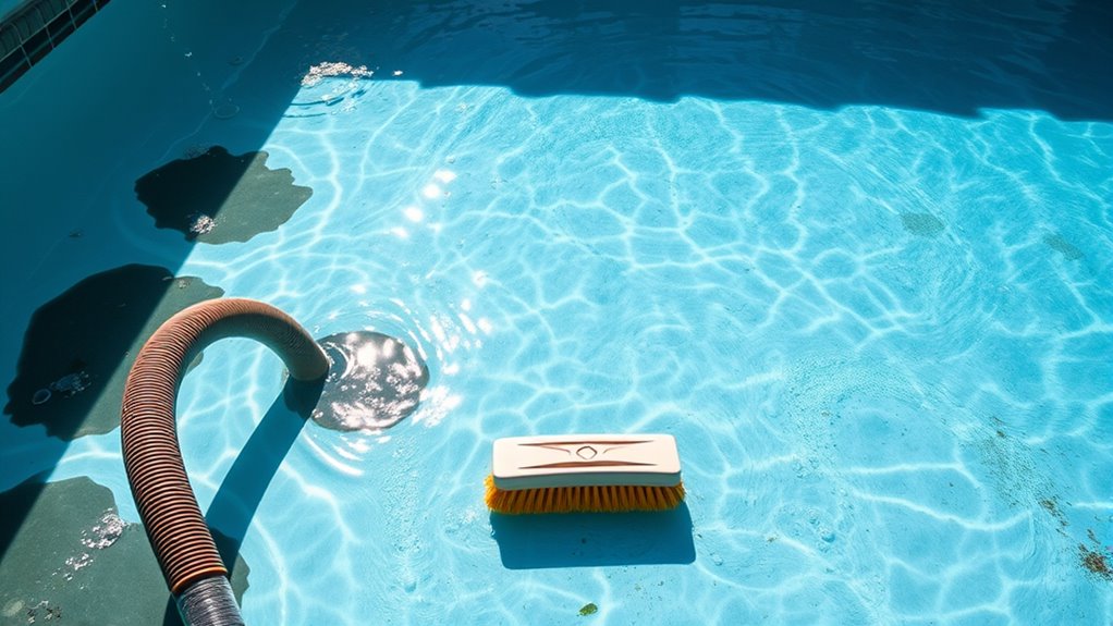 partially drain pool safely