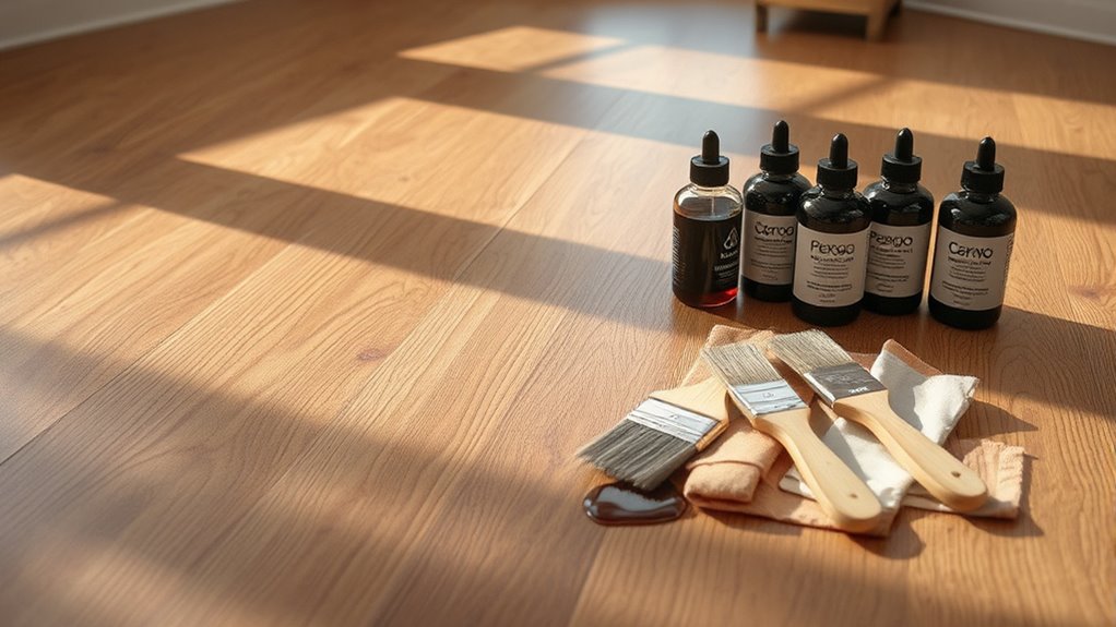 pergo flooring stain compatibility
