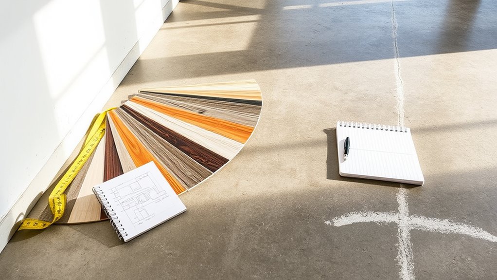 plan layout measure accurately