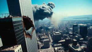 plane hit floors 93 99