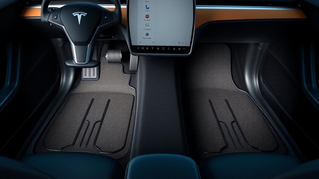 precision engineered interior floor mats