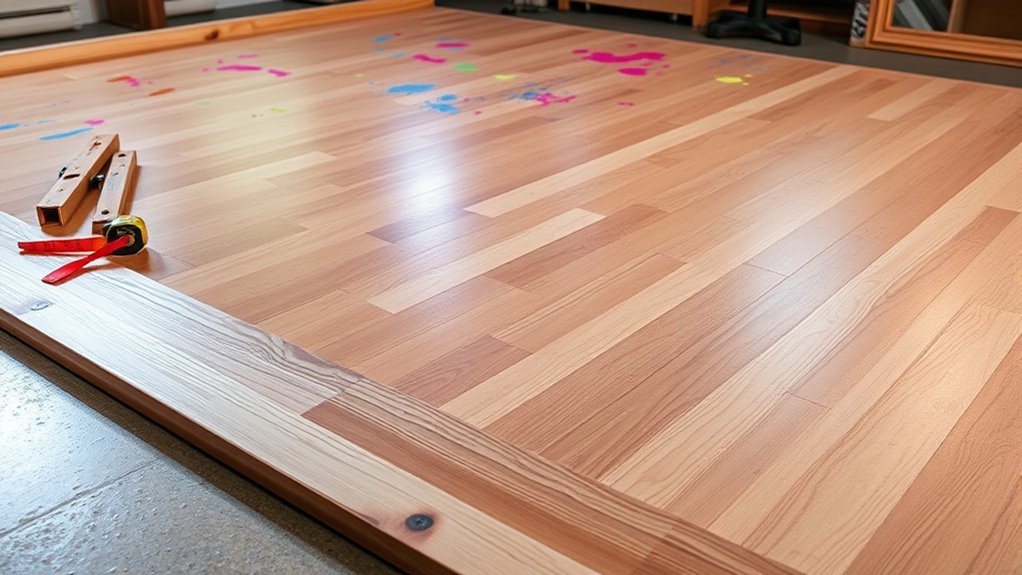 prepare and frame surface