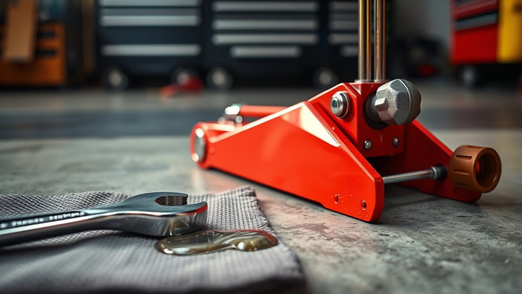 prepare and maintain hydraulic system