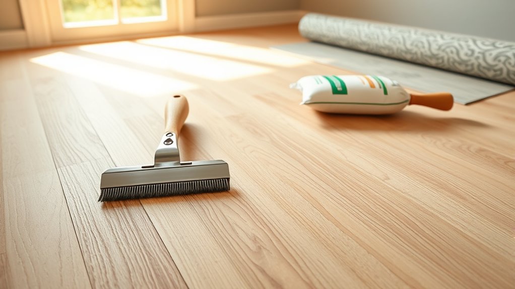 prepare subfloor for installation
