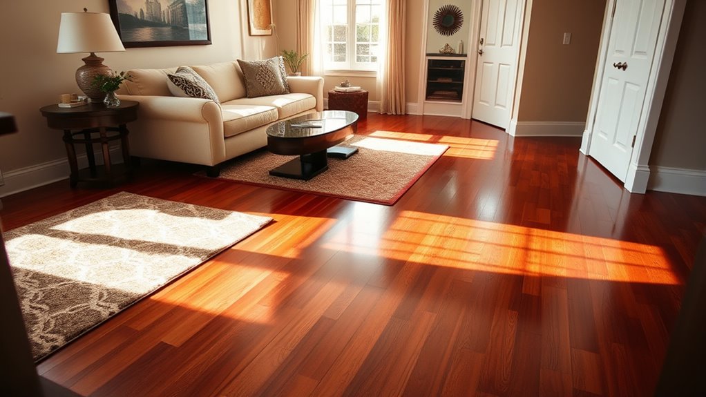 protect floors with stylish rugs