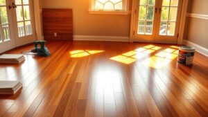 refinishing hardwood floor frequency