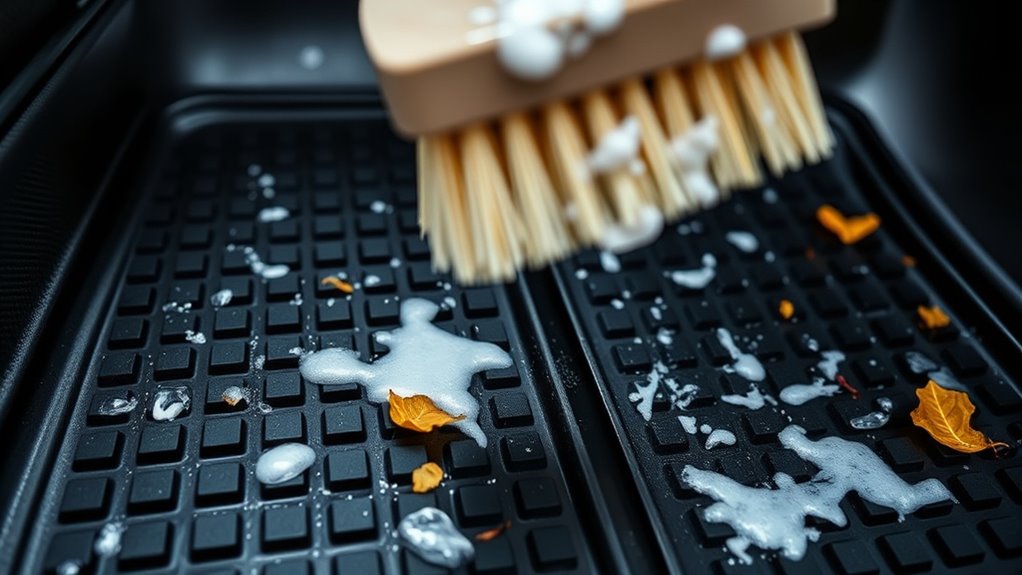 regular rubber mat maintenance