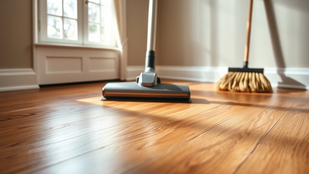 remove loose dirt carefully