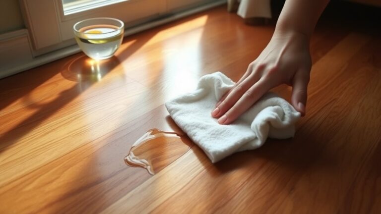 remove stains hardwood floors